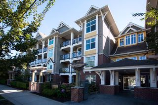 Photo 2: 413 17712 57A Avenue in Surrey: Cloverdale BC Condo for sale in "West on the Village Walk" (Cloverdale)  : MLS®# R2107869