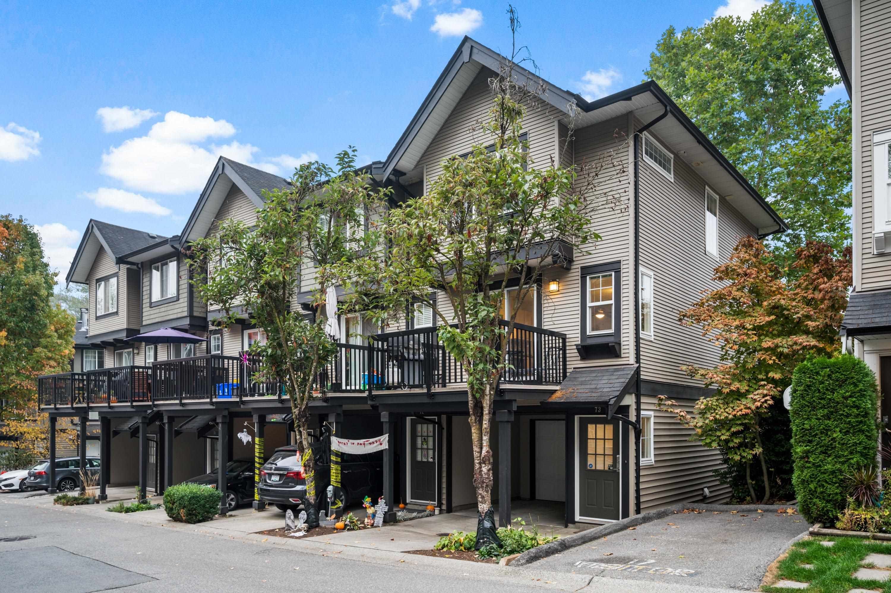 Main Photo: 73 20176 68 Avenue in Langley: Willoughby Heights Townhouse for sale in "Steeplechase" : MLS®# R2733513