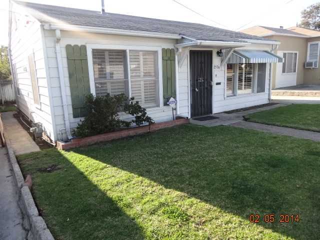 Main Photo: House for sale : 2 bedrooms : 2536 Violet St in San Diego