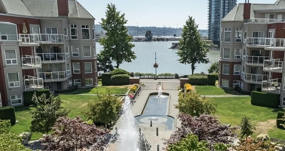 Main Photo: 411 1240 QUAYSIDE DRIVE in New Westminster: Quay Condo for sale : MLS®# R2295103