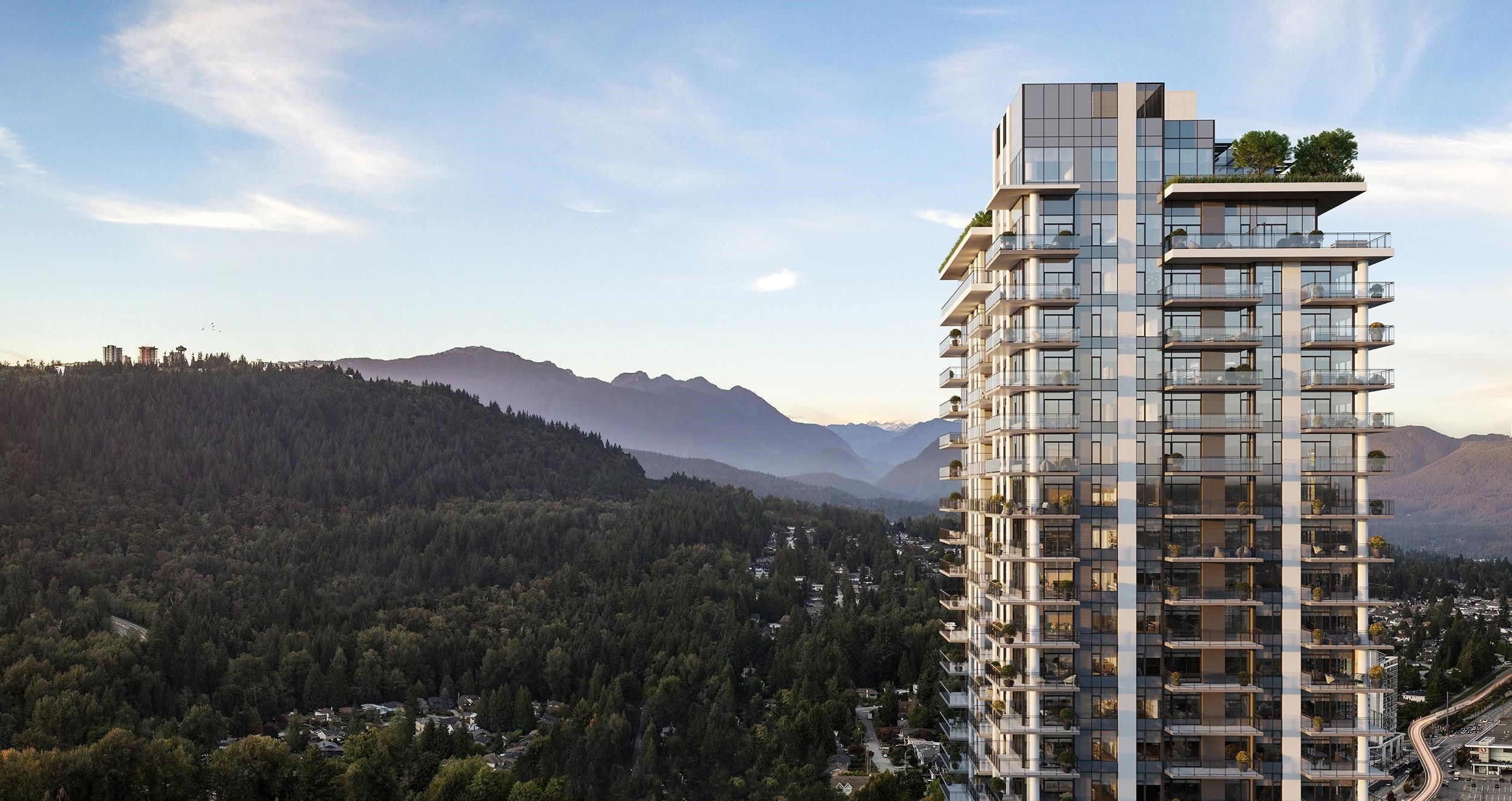 Main Photo: 2207 626 CLAREMONT Street in Coquitlam: Coquitlam West Condo for sale in "Alina by Strand" : MLS®# R2749395