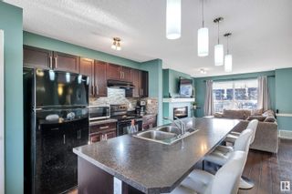 Photo 5: 5671 CRABAPPLE Way in Edmonton: Zone 53 House Half Duplex for sale : MLS®# E4365719