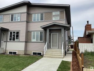 Photo 1: 6908 132 Avenue in Edmonton: Zone 02 House Half Duplex for sale : MLS®# E4370208