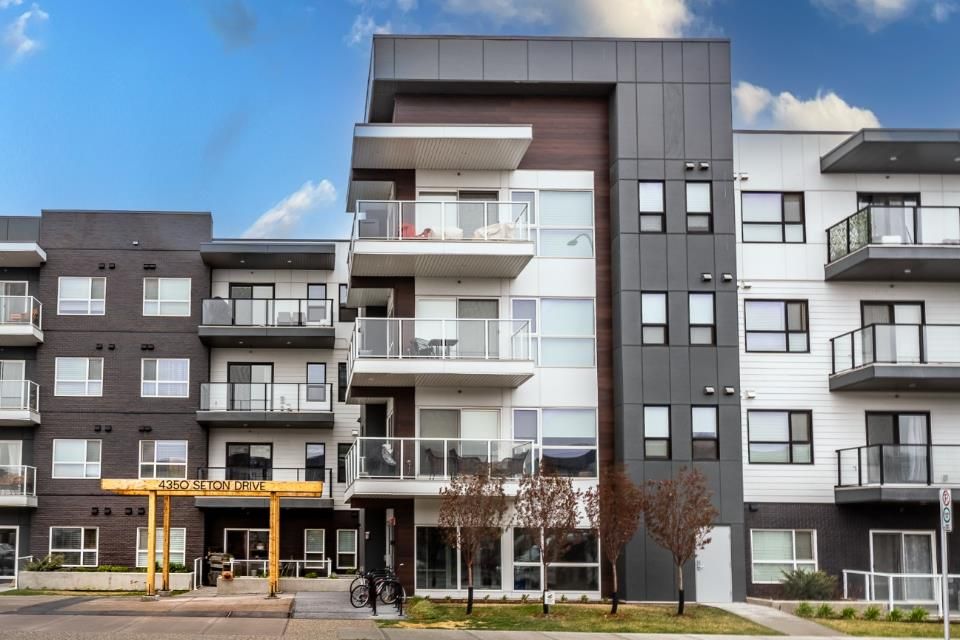 Main Photo: 302 4350 Seton Drive SE in Calgary: Seton Apartment for sale : MLS®# A1220119