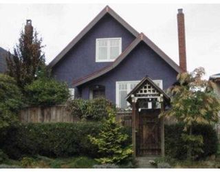 Main Photo: 1541 E 12TH AV in Vancouver: Grandview VE House for sale (Vancouver East)  : MLS®# V558473