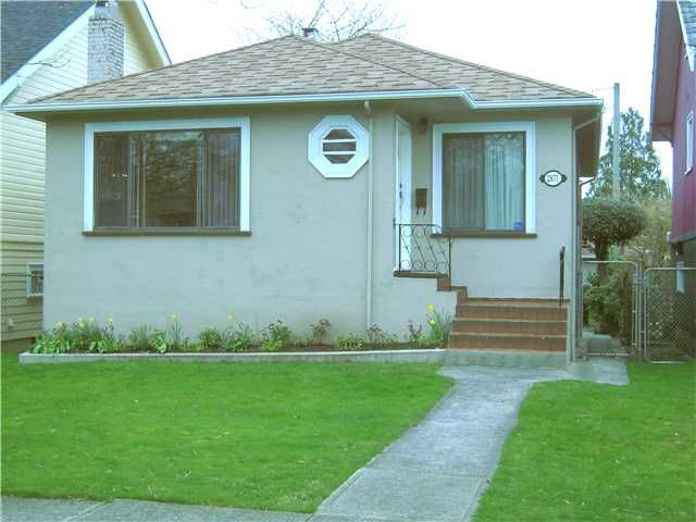 Main Photo: 2871 KITCHENER Street in Vancouver: Renfrew VE House for sale (Vancouver East)  : MLS®# V942070