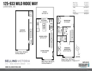 Photo 19: 125 933 Wild Ridge Way in Langford: La Happy Valley Row/Townhouse for sale : MLS®# 894907