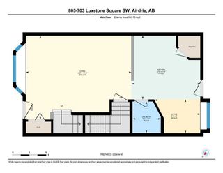 Photo 30: 805 703 luxstone Square: Airdrie Row/Townhouse for sale : MLS®# A2123275