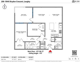 Photo 21: 208 19945 BRYDON Crescent in Langley: Langley City Condo for sale in "Atrium" : MLS®# R2873696