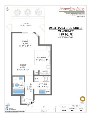 Photo 23: 103 2224 ETON Street in Vancouver: Hastings Condo for sale (Vancouver East)  : MLS®# R2747839
