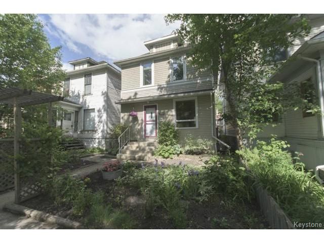 Main Photo: 295 Aubrey Street in WINNIPEG: West End / Wolseley Residential for sale (West Winnipeg)  : MLS®# 1516381