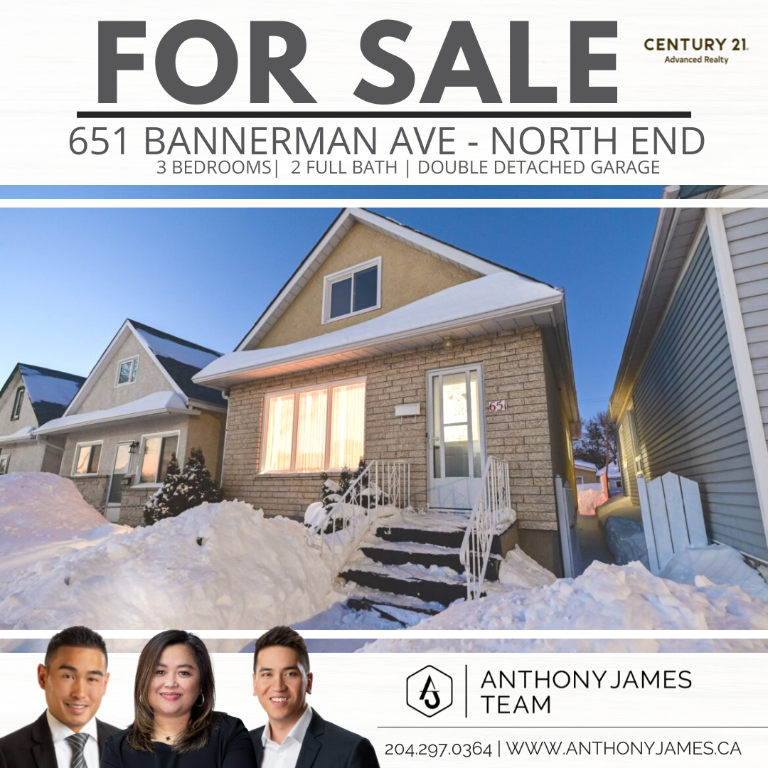 Main Photo: 651 Bannerman in Winnipeg: Single Family Detached for sale : MLS®# 202203953
