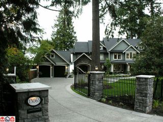Photo 1: 13063 CRESCENT Road in Surrey: Elgin Chantrell House for sale (South Surrey White Rock)  : MLS®# F1006289