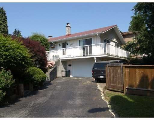 Main Photo: 277 ALLISON Street in Coquitlam: Coquitlam West House for sale : MLS®# V807915