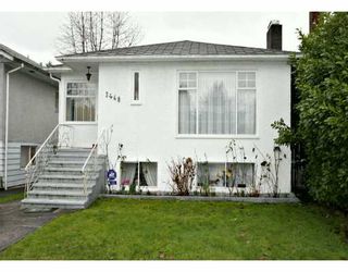 Photo 1: 3468 W 14TH Ave in Vancouver: Kitsilano House for sale (Vancouver West)  : MLS®# V631185
