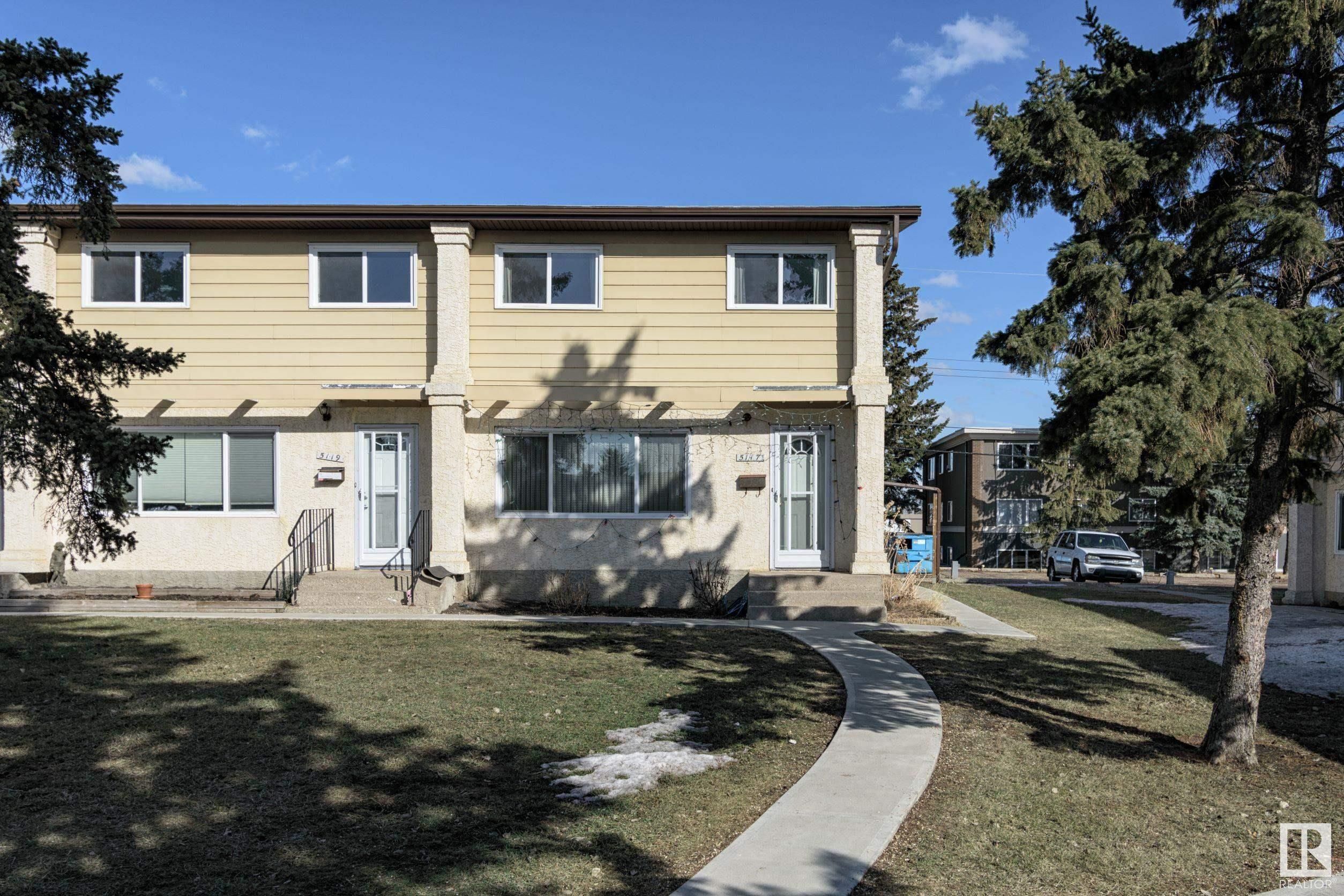 Main Photo: 5117 106A Street in Edmonton: Zone 15 Townhouse for sale : MLS®# E4290229
