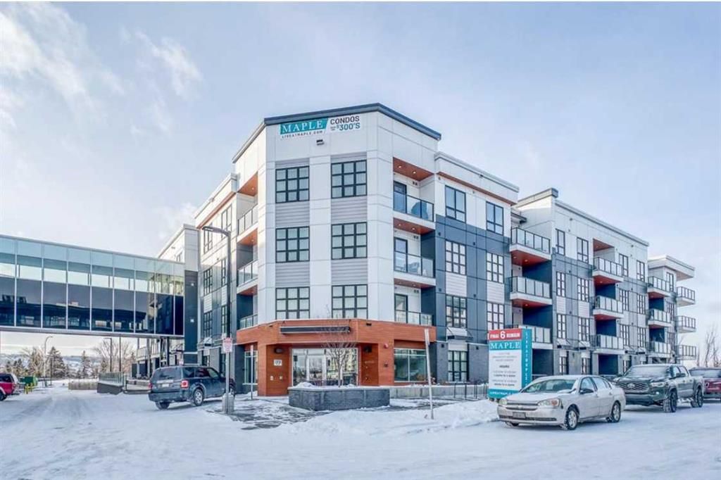 Main Photo: 414 383 Smith Street NW in Calgary: University District Apartment for sale : MLS®# A2104442