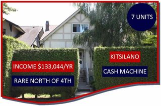 Photo 1: 3536 W 1ST Avenue in Vancouver: Kitsilano House for sale (Vancouver West)  : MLS®# R2203984