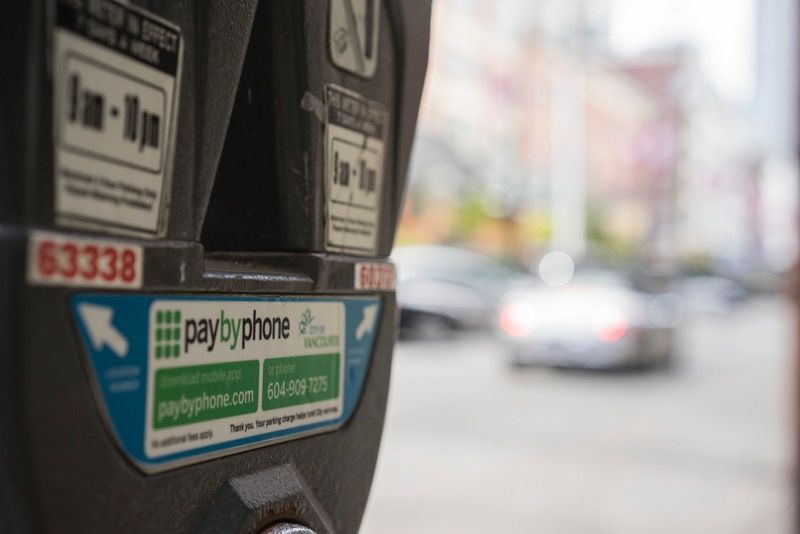 PayByPhone app now allows advance payment for next day’s parking