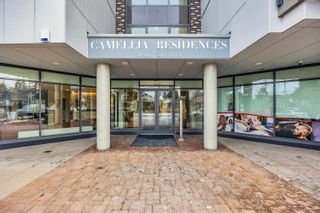 Photo 1: 307 10928 132 Street in Surrey: Whalley Condo for sale in "CAMELLIA RESIDENCES" (North Surrey)  : MLS®# R2844035
