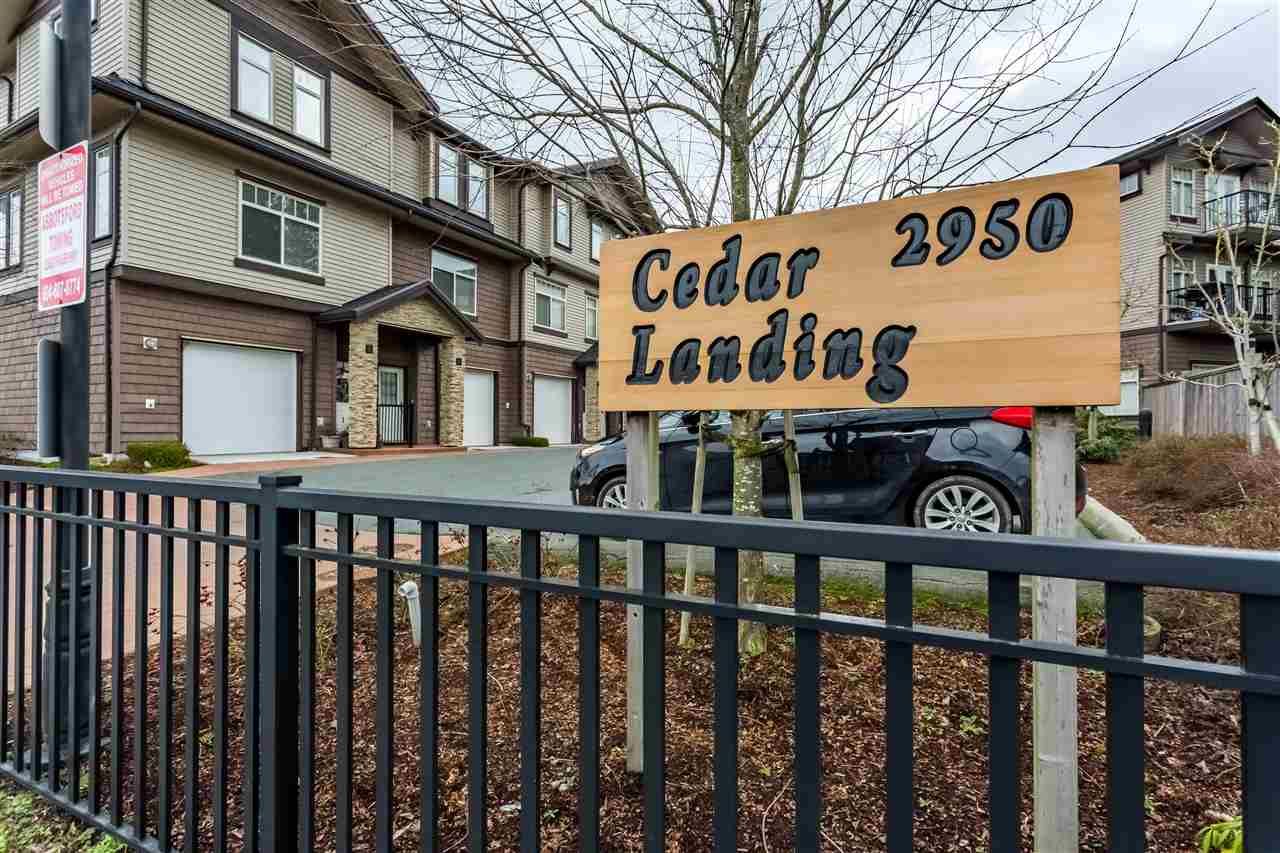 Main Photo: 16 2950 LEFEUVRE Road in Abbotsford: Aberdeen Townhouse for sale in "Cedar Landing" : MLS®# R2435688
