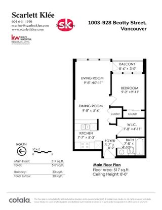Photo 22: 1003 928 BEATTY STREET in Vancouver: Yaletown Condo for sale (Vancouver West)  : MLS®# R2512393