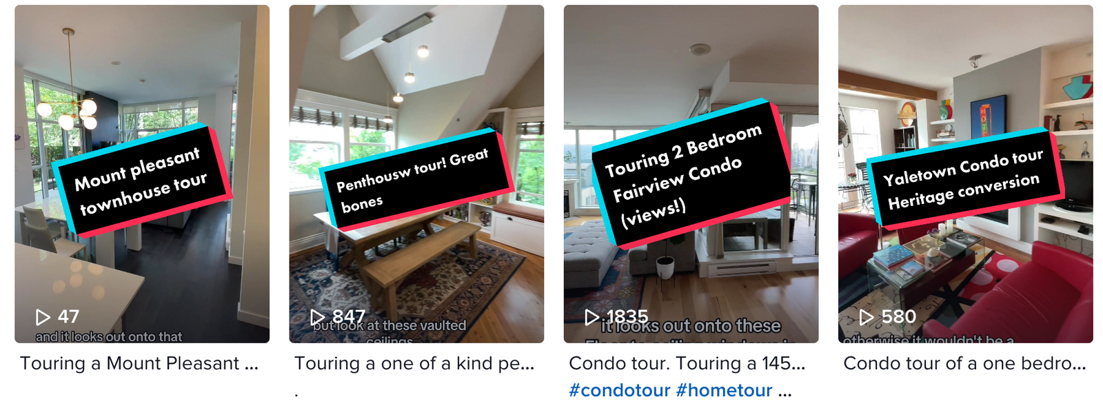 #TouringWithTyler Property Info - Yaletown, Mount Pleasant and Fairview