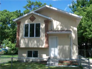 Photo 1: 559 BURROWS Avenue in WINNIPEG: North End Residential for sale (North West Winnipeg)  : MLS®# 1014462