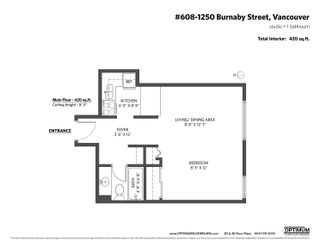 Photo 20: 608 1250 BURNABY Street in Vancouver: West End VW Condo for sale in "The Horizon" (Vancouver West)  : MLS®# R2786506