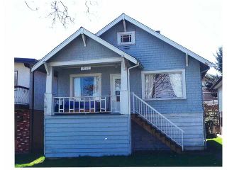 Main Photo: 2252 VENABLES Street in Vancouver: Grandview VE House for sale in "GRANDVIEW" (Vancouver East)  : MLS®# V826088
