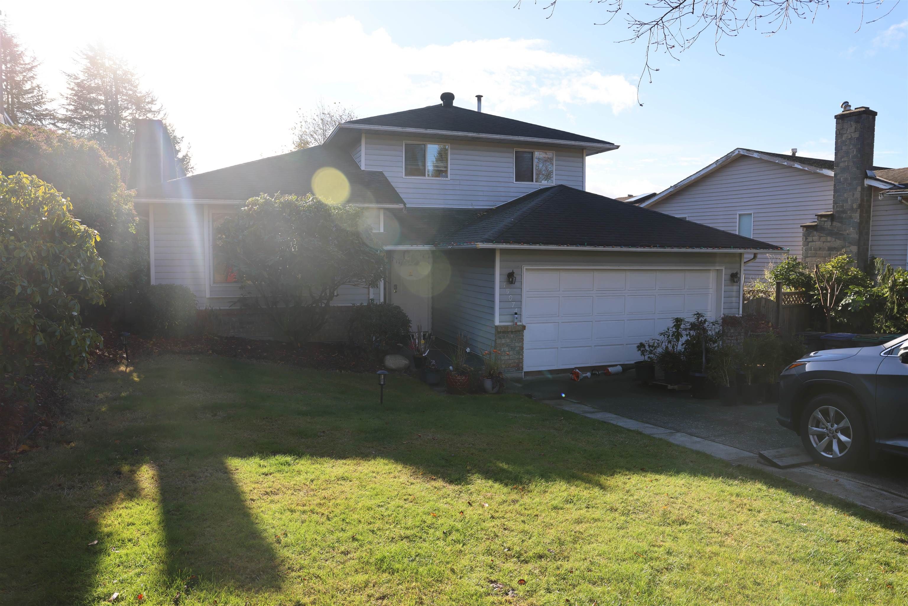 Main Photo: 15074 SPENSER Drive in Surrey: Bear Creek Green Timbers House for sale : MLS®# R2752857