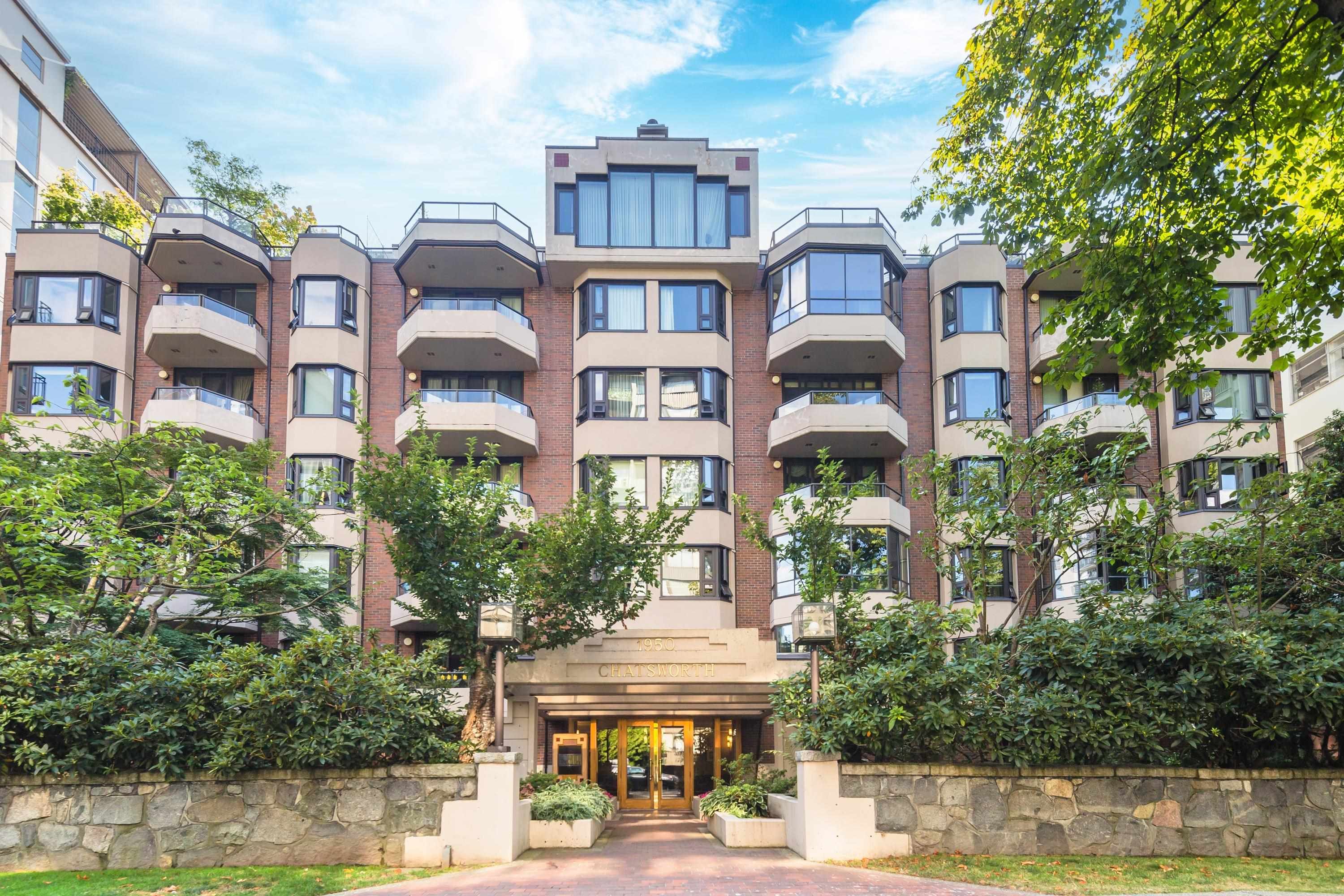 Main Photo: 408 1950 ROBSON Street in Vancouver: West End VW Condo for sale in "THE CHATSWORTH" (Vancouver West)  : MLS®# R2720588