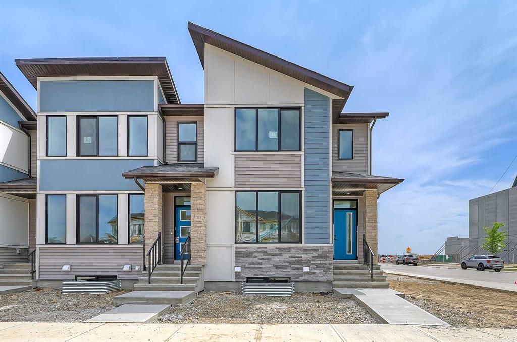 Main Photo: 107 Belvedere Avenue SE in Calgary: Belvedere Row/Townhouse for sale : MLS®# A2056757
