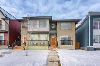 Main Photo: 831 Walgrove Boulevard SE in Calgary: Walden Semi Detached (Half Duplex) for sale : MLS®# A2106810