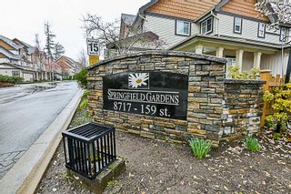 Photo 18: 47 8717 159TH Street in Surrey: Fleetwood Tynehead Townhouse for sale in "Springfield Gardens" : MLS®# R2250829