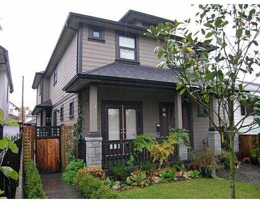 Main Photo: 2171 CHARLES Street in Vancouver: Grandview VE 1/2 Duplex for sale (Vancouver East)  : MLS®# V742808
