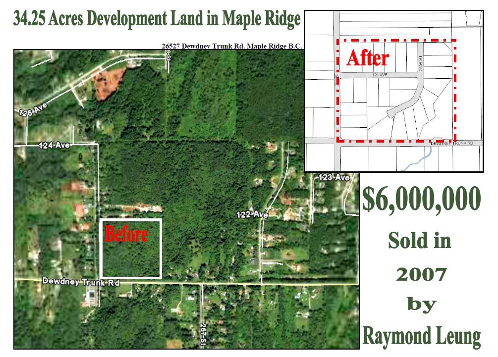 Main Photo: 26527 dewdney in maple ridge: Land for sale