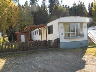 Photo 1: 14 704 DOG CREEK Road in Williams Lake: Williams Lake - City Manufactured Home for sale in "HILLSIDE MOBILE HOME PARK" (Williams Lake (Zone 27))  : MLS®# N224042