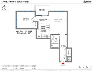 Photo 30: 1304 928 HOMER Street in Vancouver: Yaletown Condo for sale in "YALETOWN PARK 1" (Vancouver West)  : MLS®# R2821614