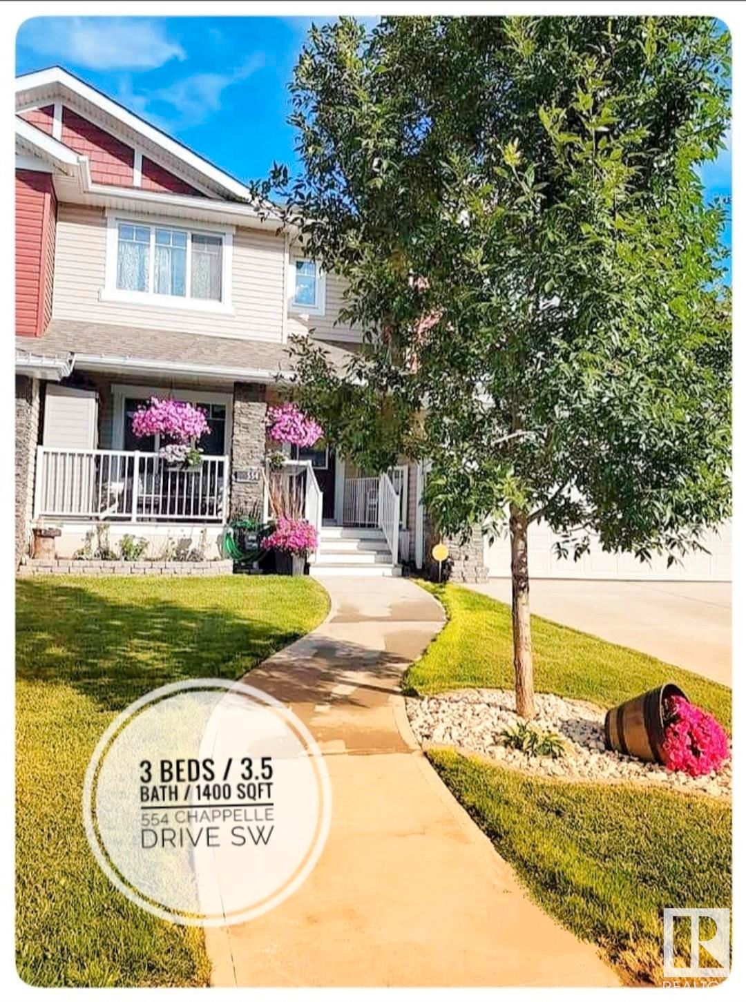 Main Photo: 554 Chappelle Drive in Edmonton: Zone 55 Attached Home for sale : MLS®# E4371453