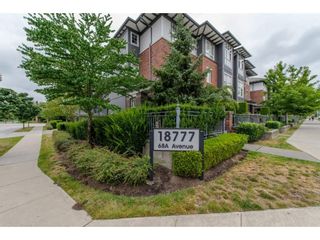 Photo 2: 14 18777 68A Avenue in Surrey: Clayton Townhouse for sale in "COMPASS" (Cloverdale)  : MLS®# R2096007