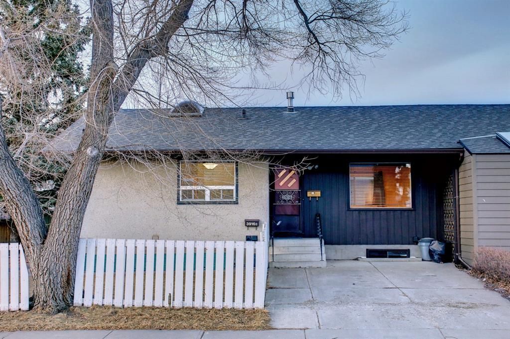 Main Photo: 3916 32 Avenue SW in Calgary: Glenbrook Semi Detached for sale : MLS®# A1179467