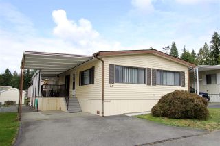 Photo 1: 78 2315 198 Street in Langley: Brookswood Langley Manufactured Home for sale in "Deer Creek Estates" : MLS®# R2492888