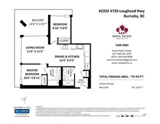 Photo 22: 2202 4720 LOUGHEED Highway in Burnaby: Brentwood Park Condo for sale (Burnaby North)  : MLS®# R2740346