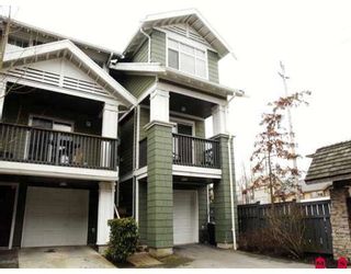 Photo 1: 119 32691 GARIBALDI Drive in Abbotsford: Abbotsford West Townhouse for sale in "CARRIAGE LANE" : MLS®# F2802291