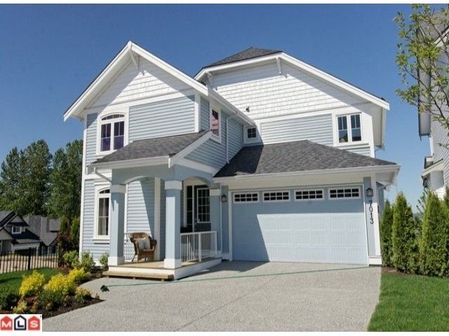Main Photo: 7013 178th Street in Surrey: Cloverdale BC House for sale in "SADDLE CREEK AT PROVINCETON" : MLS®# F1014813