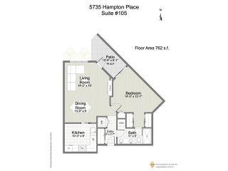 Photo 20: 105 5735 HAMPTON Place in Vancouver: University VW Condo for sale in "THE BRISTOL" (Vancouver West)  : MLS®# V1122192