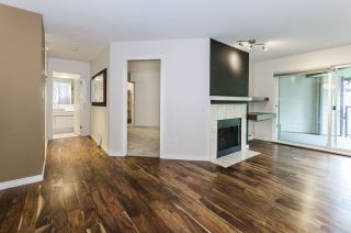 Photo 1: 421 6707 SOUTHPOINT Drive in Burnaby: South Slope Condo for sale in "MISSION WOODS" (Burnaby South)  : MLS®# R2348752