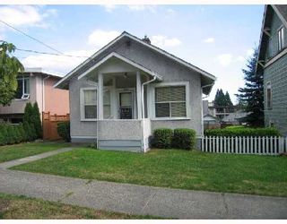 Photo 1: 1026 NANAIMO Street in New_Westminster: VNWMP House for sale in "Moody Park" (New Westminster)  : MLS®# V728036