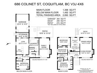 Photo 39: 686 COLINET Street in Coquitlam: Central Coquitlam House for sale : MLS®# R2748547